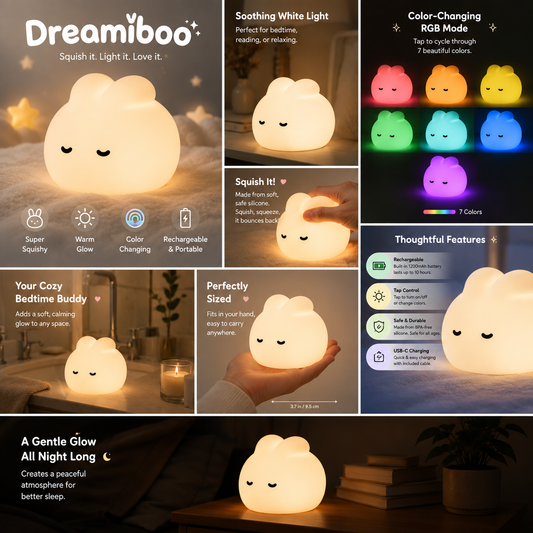 Dreamiboo™ BunnyGlow Night Light